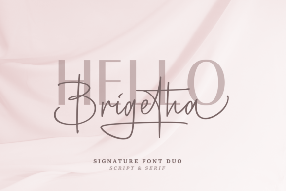 Brigetha: A Font Pairing That Brings Authenticity to Your Projects