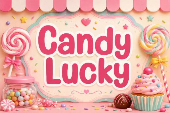 Candy Lucky: A Sweetened Display Font