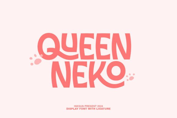 Discovering Queen Neko: A Playful Display Font with Feline Charm