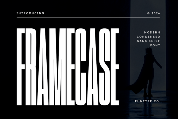 Framecase: A Modern Typeface for High-Impact Design