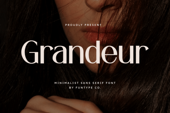 Grandeur: A Bold Sans Serif for High-Impact Design