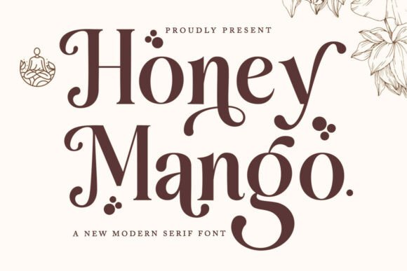 Honey Mango: A Serif Font for Elegant Branding