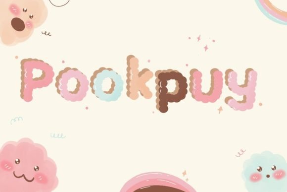 Pookpuy: The Whimsical Handwritten Font for Creative Projects