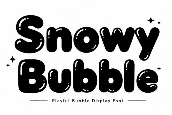Snowy Bubble: Infusing Designs with Winter's Playful Charm