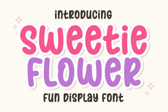 Sweetie Flower: A Display Font with Whimsical Charm