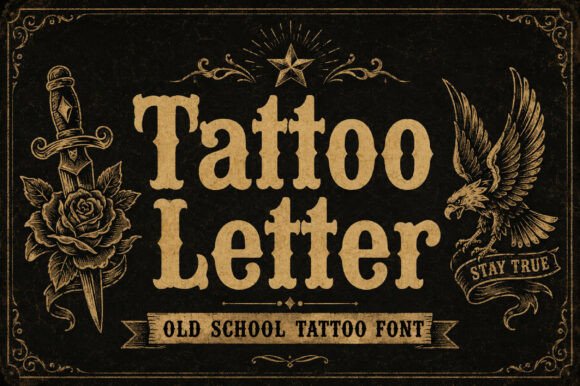 Tattoo Letter: Capturing the Soul of Traditional Ink