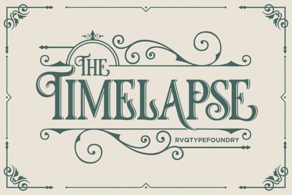 Timelapse: A Bold Blackletter for Modern Edge