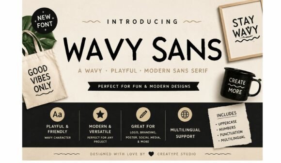 Wavy Sans: A Fresh Take on Modern Typography